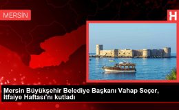 Mersin Büyükşehir Belediye Başkanı Vahap Seçer, İtfaiye Haftası’nı kutladı