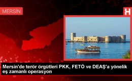 Mersin’de Terör Örgütlerine Yönelik Operasyon: 4 Şüpheli Yakalandı