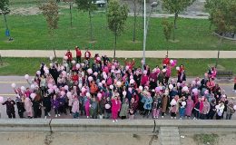“Meme Kanseri Farkındalık Ayı" kapsamında Kocaelili kadınlar sabah yürüyüşü- Güncel
