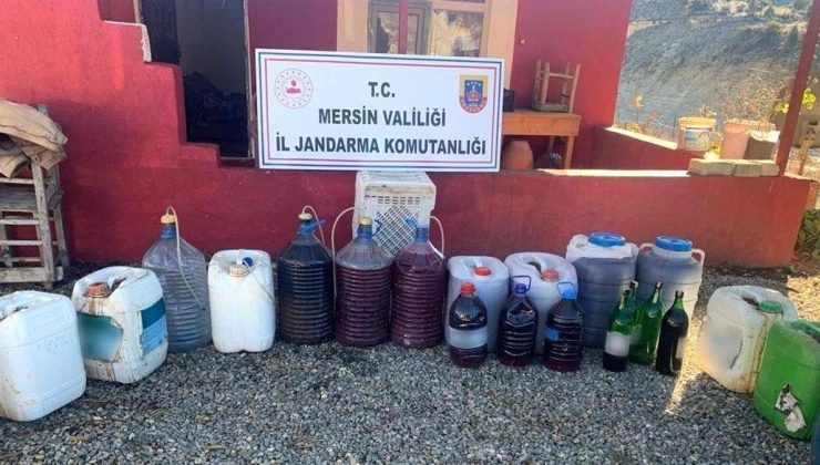 Mersin’de Sahte İçki ve Kaçak Makaron Operasyonu: 2 Gözaltı