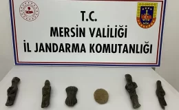 Mersin’de Tarihi Eser Operasyonu: 6 Obje Ele Geçirildi, 1 Şüpheli Gözaltına Alındı