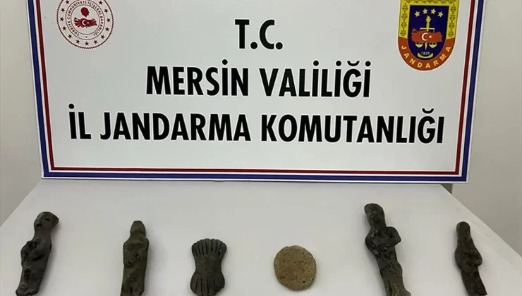Mersin’de Tarihi Eser Operasyonu: 6 Obje Ele Geçirildi, 1 Şüpheli Gözaltına Alındı