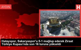 Hatayspor, Sakaryaspor’u 5-1 mağlup ederek Ziraat Türkiye Kupası’nda son 16 turuna yükseldi