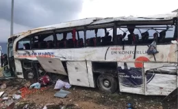 Mersin’de otobüs kazasında 6 kişinin kimliği belirlendi