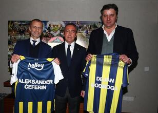 Fenerbahçe, UEFA ve EuroLeague başkanlarını ağırladı!