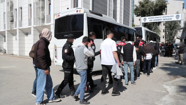 Mersin’de düzenlenen dolandırıcılık operasyonunda 32 şüpheli gözaltına alındı