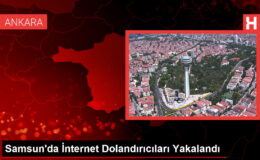 Samsun’da İnternet Dolandırıcıları Yakalandı