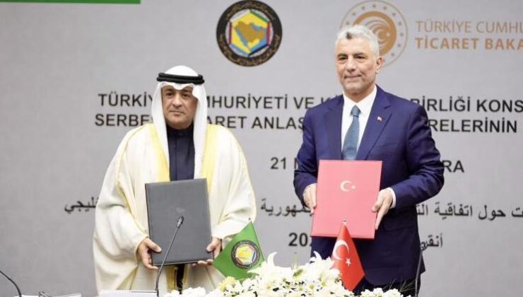 Türkiye ile Körfez Arap Ülkeleri İşbirliği Konseyi (KİK) arasında Serbest Ticaret Anlaşması görüşmeleri yeniden başladı
