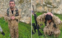 Zeytin Dalı Harekatı bölgesine sızmaya çalışan terörist kıskıvrak yakalandı