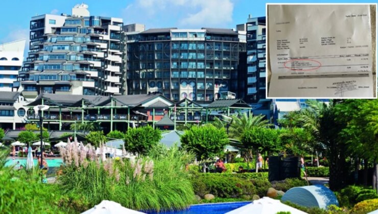 Antalya’daki lüks otelde Türk müşteriden 4 bin 200 TL "Milliyet farkı" ücreti alındı