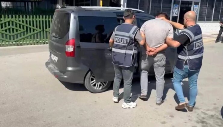 Mersin’de park halindeki 8 aracın lastiklerini kesen şüpheli gözaltına alındı