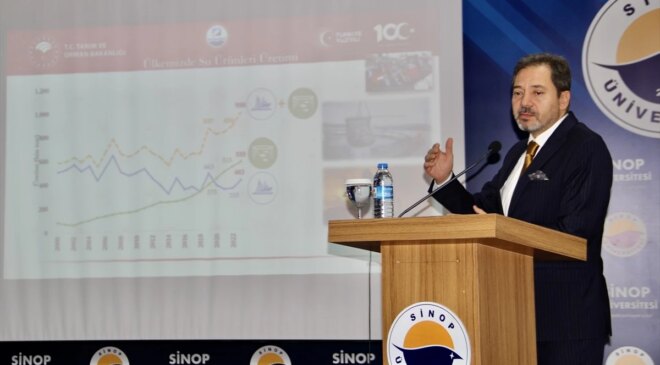 Sinop Üniversitesi ev sahipliğinde 1. Mersin Balığı Çalıştayı gerçekleştirildi