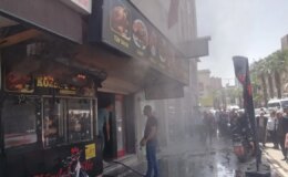 Tarsus’ta restoranda yangın çıktı