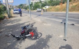 Mersin’de motosiklet kazası: 1 ölü, 1 yaralı